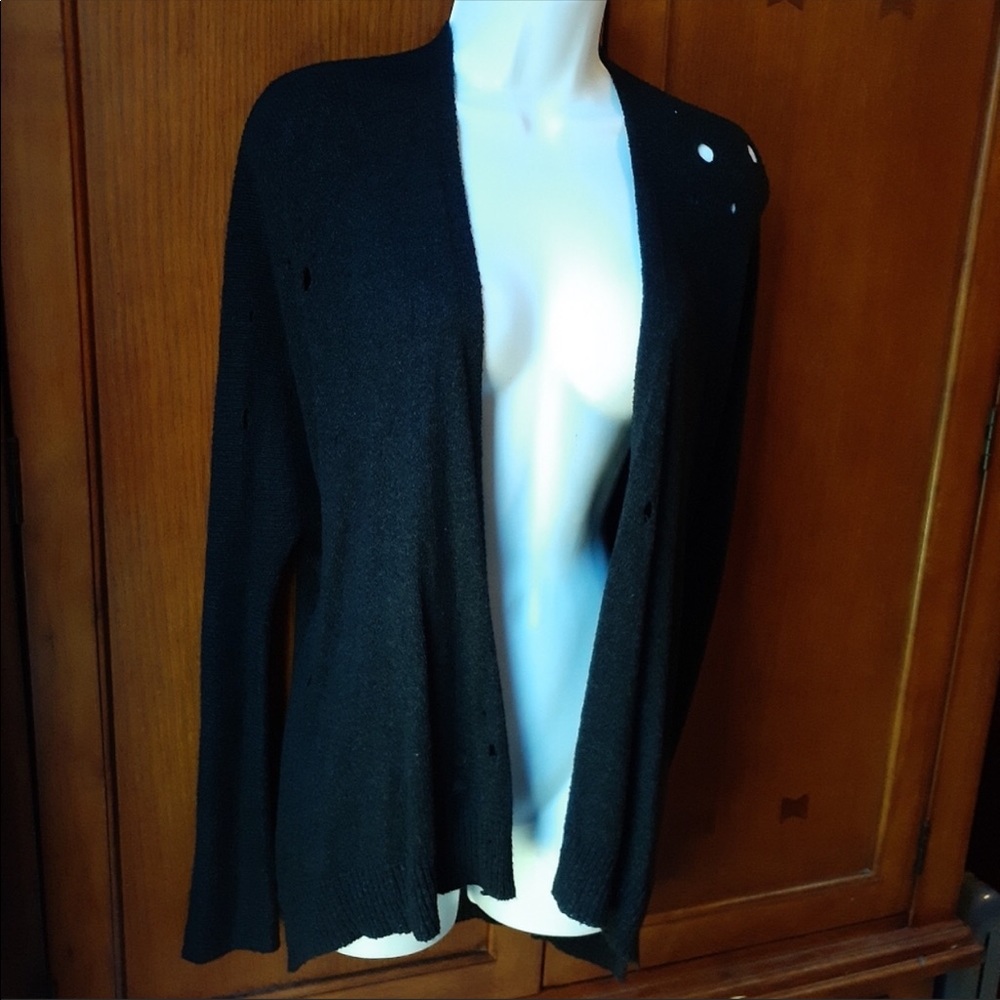 Express distressed cardigan, NWT